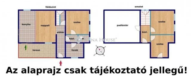 Eladó családi ház, Isaszegen 69.8 M Ft, 4 szobás