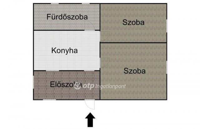 Eladó családi ház, Kállósemjénen 24.99 M Ft, 2 szobás