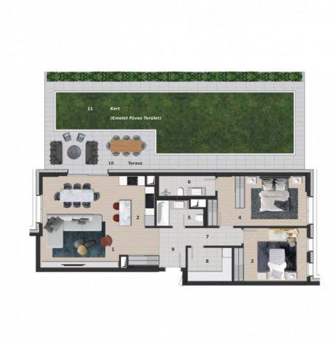 Eladó téglalakás, Budapesten, IX. kerületben, Soroksári úton