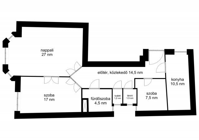 Eladó téglalakás, Budapesten, IX. kerületben, Dandár utcában