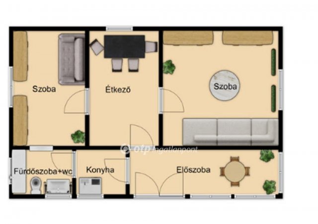 Eladó családi ház, Nádudvaron 14.9 M Ft, 2 szobás