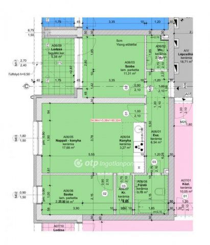 Eladó téglalakás, Szegeden 71.781 M Ft, 2+1 szobás