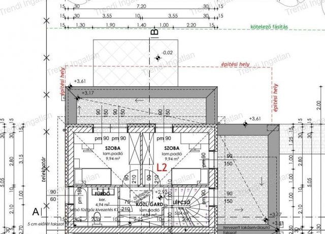 Eladó ikerház, Enesén 87.9 M Ft, 4 szobás / költözzbe.hu