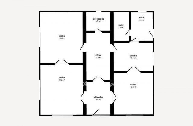 Eladó családi ház, Kálmánházán 30 M Ft, 3 szobás