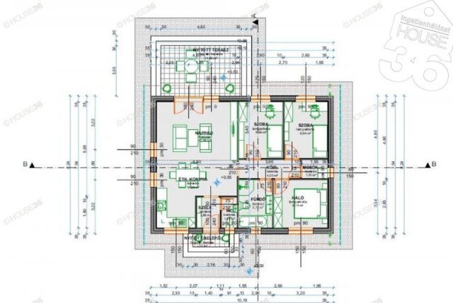 Eladó családi ház, Kecskeméten 78.9 M Ft, 4 szobás