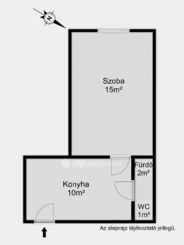 Eladó téglalakás, Budapesten, X. kerületben 28.8 M Ft, 1 szobás