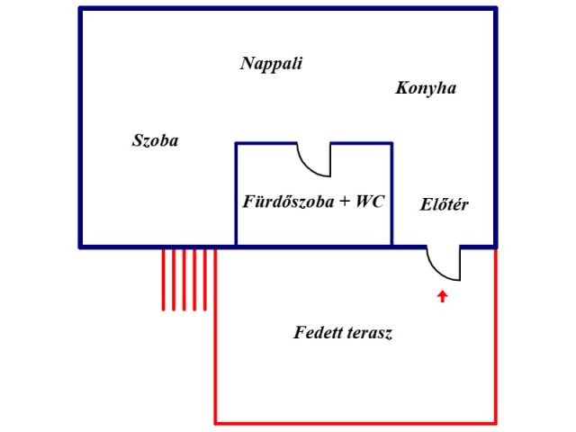 Eladó családi ház, Nyíregyházán 43.5 M Ft, 1 szobás