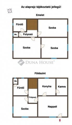 Eladó családi ház, Bodajkon 69.8 M Ft, 5 szobás