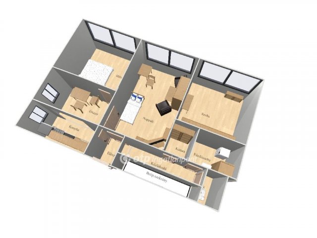 Eladó téglalakás, Ózdon 17 M Ft, 3 szobás