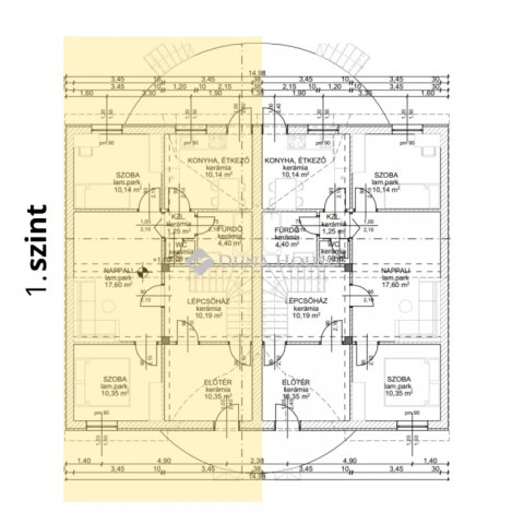 Eladó ikerház, Budapesten, XVIII. kerületben 199.999 M Ft
