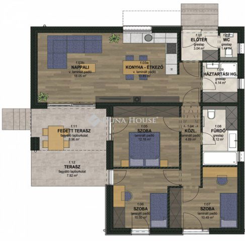 Eladó családi ház, Sződön 99.9 M Ft, 5 szobás