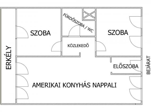 Eladó téglalakás, Egerben 59.5 M Ft, 3 szobás