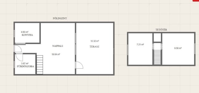Eladó nyaraló, Fehérvárcsurgón 41 M Ft, 1+2 szobás