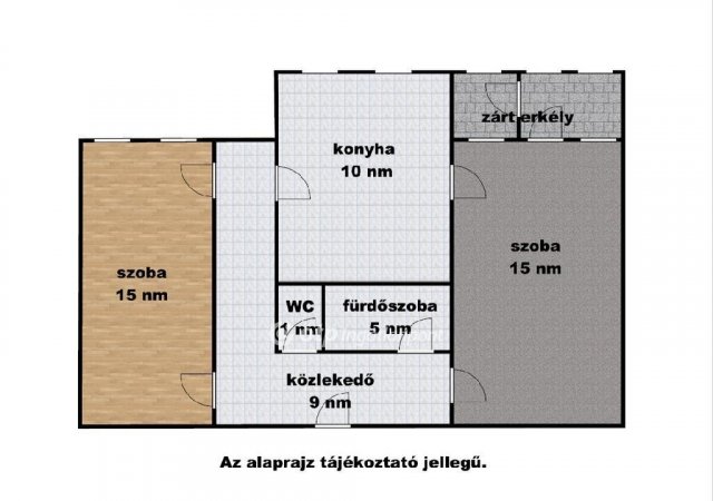 Eladó téglalakás, Martfűn 28.2 M Ft, 2 szobás