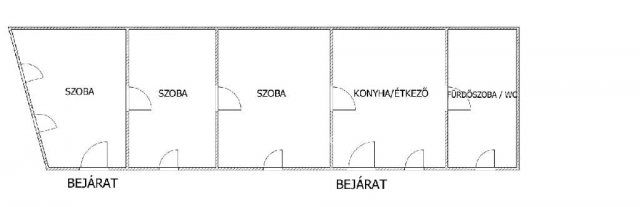 Eladó családi ház, Egerben 45 M Ft, 3 szobás
