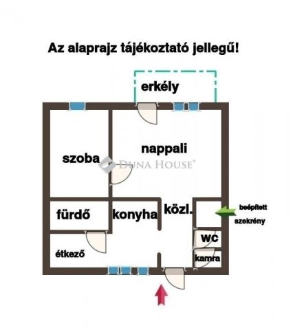 Eladó téglalakás, Budapesten, XXI. kerületben 52.9 M Ft