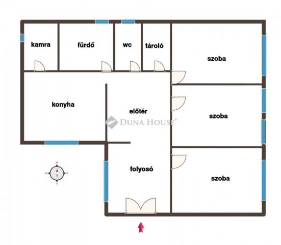Eladó családi ház, Sárváron 66 M Ft, 3 szobás