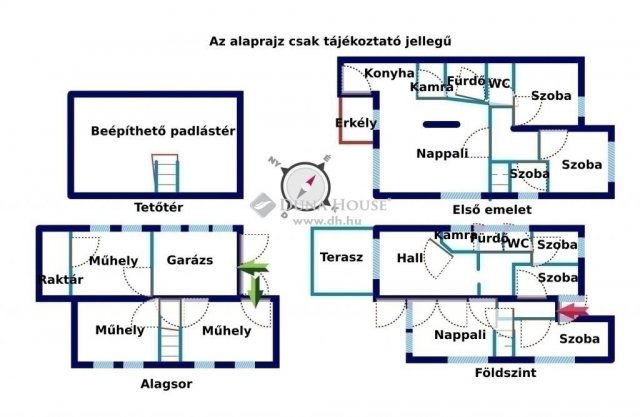 Eladó családi ház, Szigetszentmiklóson 119.99 M Ft, 6+1 szobás