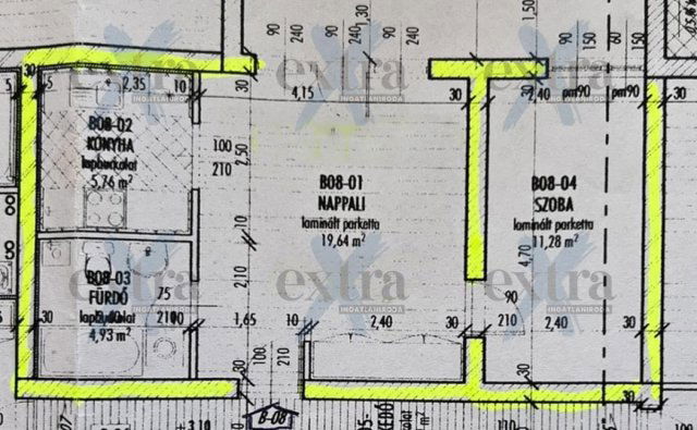 Eladó téglalakás, Szegeden 57 M Ft, 2 szobás