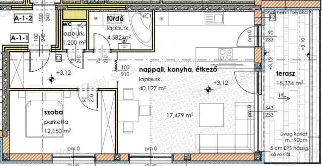 Eladó téglalakás, Balatonlelleén 79 M Ft, 2 szobás
