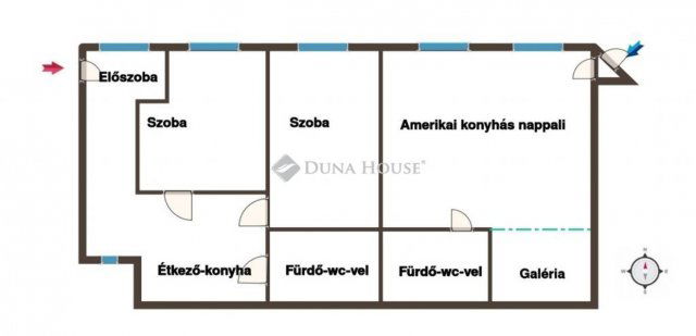 Eladó téglalakás, Budapesten, VIII. kerületben 126.75 M Ft