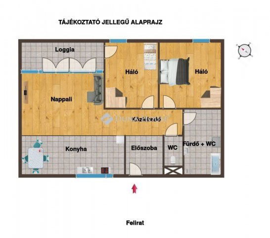 Eladó téglalakás, Budapesten, XIII. kerületben, Szegedi úton