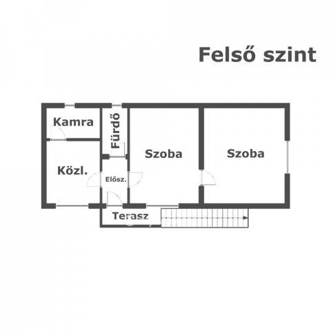 Eladó családi ház, Fedémesen 16 M Ft, 3 szobás