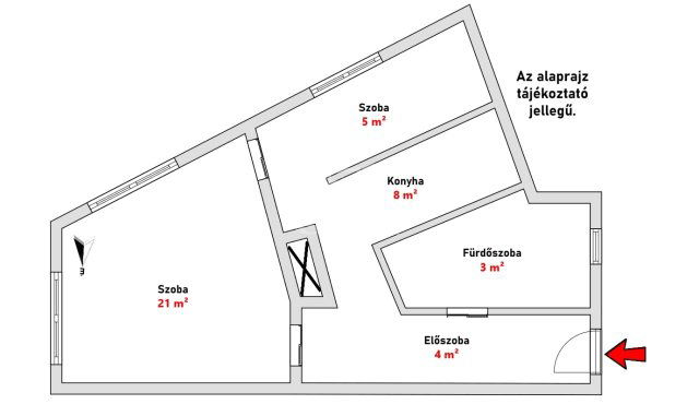 Eladó téglalakás, Budapesten, XIII. kerületben 61 M Ft