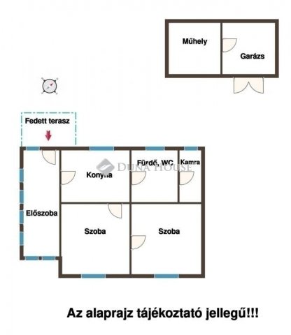 Eladó családi ház, Tápiószecsőn 52.9 M Ft, 2 szobás