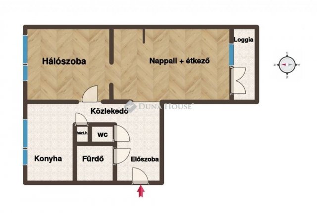 Eladó panellakás, Szentendrén 83.99 M Ft, 2 szobás