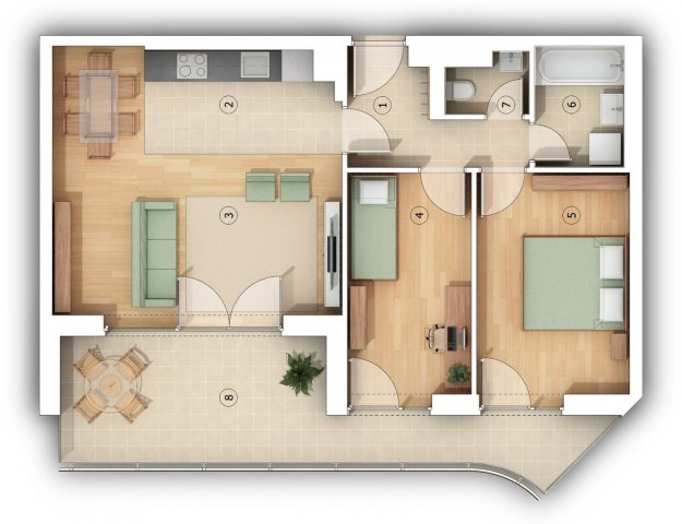 Eladó téglalakás, Budapesten, XIV. kerületben 123.9 M Ft