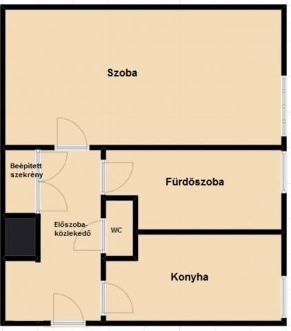 Eladó téglalakás, Budapesten, XIV. kerületben, Sárköz utcában
