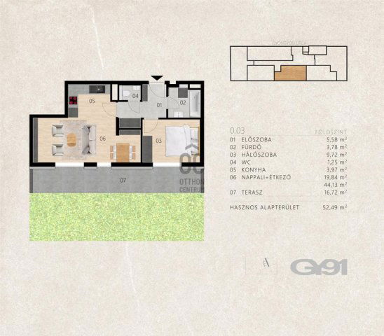Eladó téglalakás, Budapesten, XIII. kerületben 76.9 M Ft