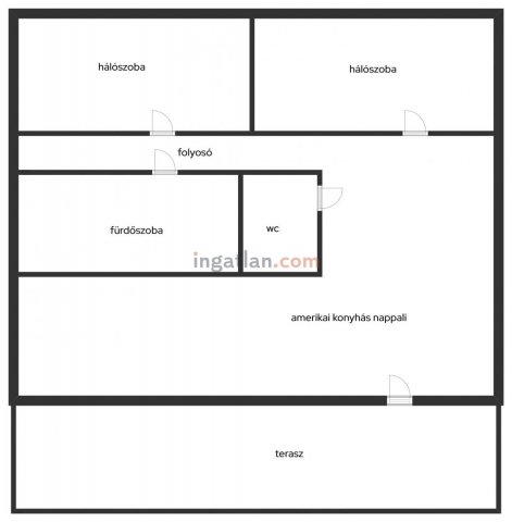 Eladó sorház, Debrecenben 71.5 M Ft, 3 szobás