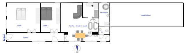 Eladó családi ház, Tolnán 62.8 M Ft, 2 szobás