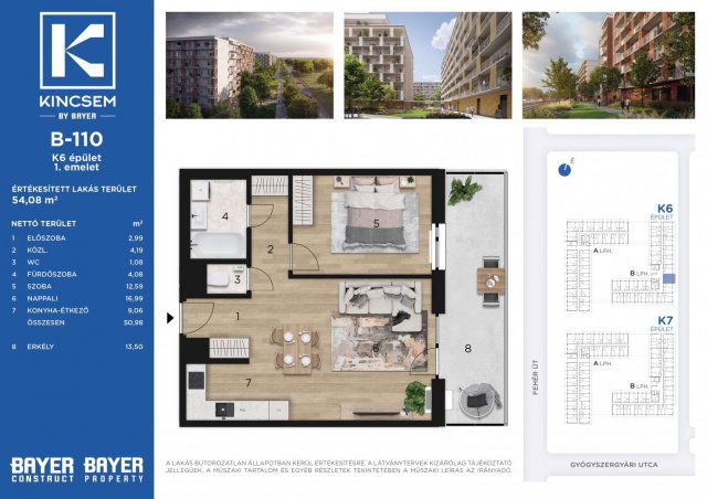 Eladó téglalakás, Budapesten, X. kerületben 66.913 M Ft