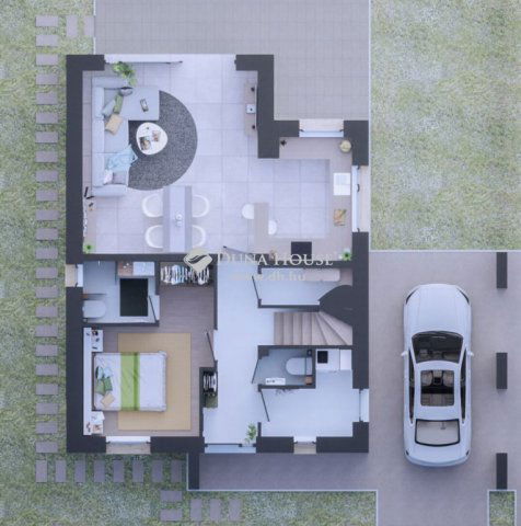 Eladó ikerház, Veresegyházon 149 M Ft, 5 szobás