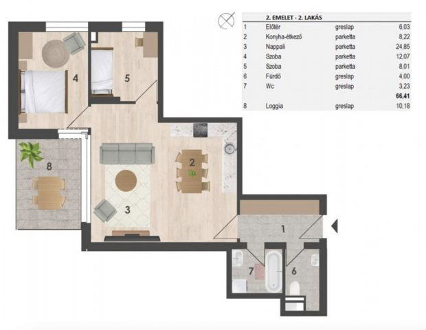 Eladó téglalakás, Budapesten, XIV. kerületben 129.99 M Ft