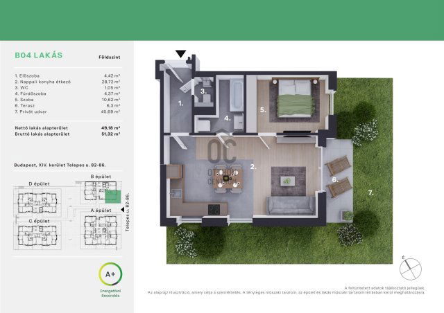 Eladó téglalakás, Budapesten, XIV. kerületben 85.9 M Ft
