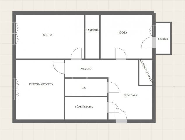 Eladó panellakás, Nyíregyházán, Árpád utcában 41.5 M Ft