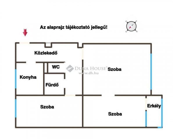 Eladó téglalakás, Budapesten, X. kerületben 75 M Ft, 3 szobás