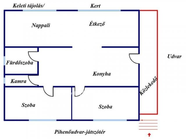 Eladó családi ház, Nyíregyházán 63 M Ft, 3 szobás