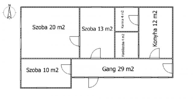 Eladó családi ház, Mezőkovácsházán 5.9 M Ft, 2+1 szobás