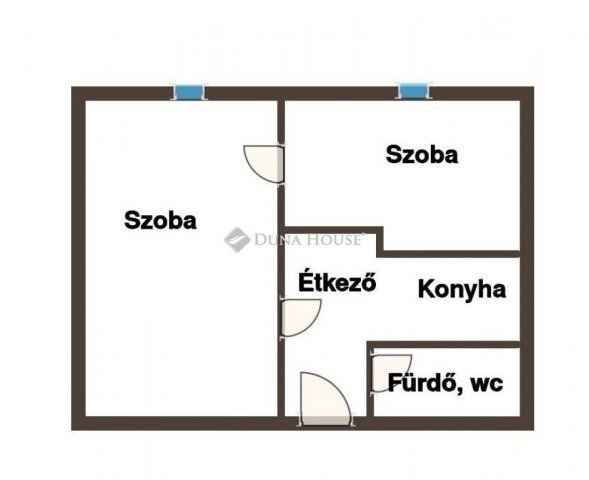 Eladó panellakás, Pécsett 47 M Ft, 2 szobás