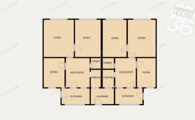 Eladó családi ház, Faddon 35.9 M Ft, 6 szobás