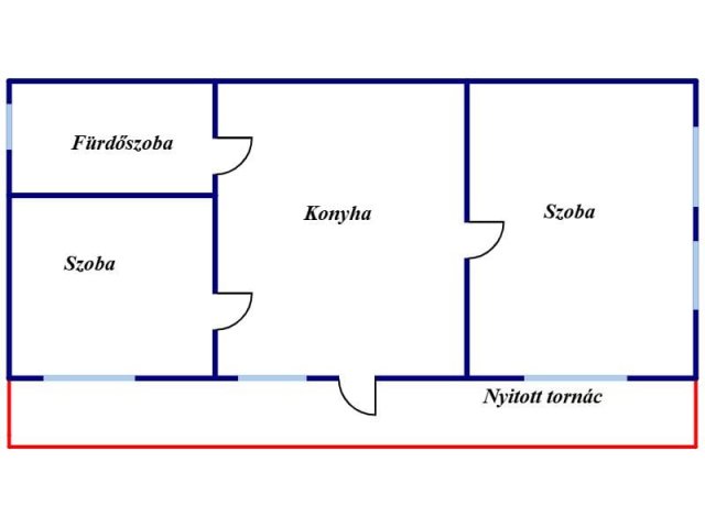 Eladó családi ház, Istenmezején 21.5 M Ft, 2 szobás
