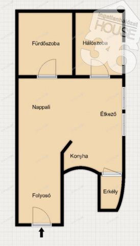 Eladó téglalakás, Budapesten, VI. kerületben 99.9 M Ft, 2 szobás