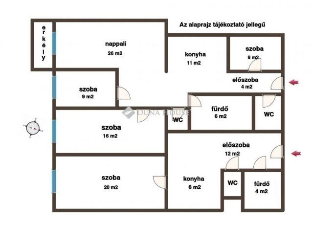Eladó téglalakás, Budapesten, VII. kerületben 169.9 M Ft
