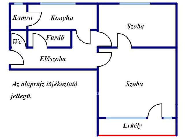 Eladó panellakás, Békéscsabán 24 M Ft, 2 szobás
