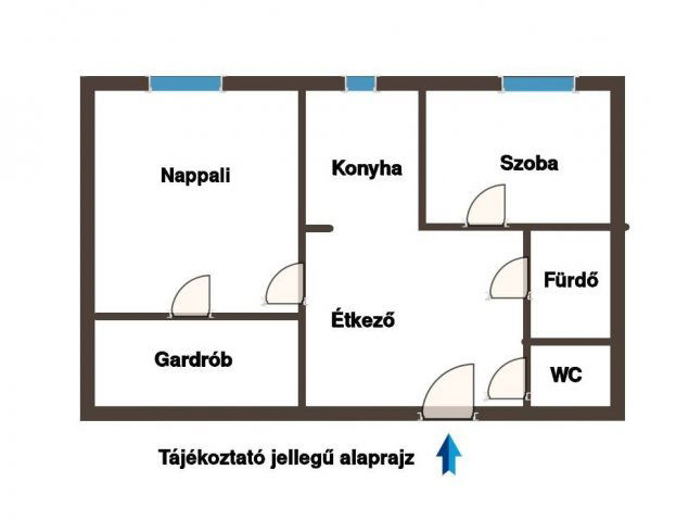 Eladó panellakás, Budapesten, III. kerületben 72 M Ft, 2+1 szobás